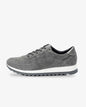 LuxeTread Gray Female Suede Sneaker