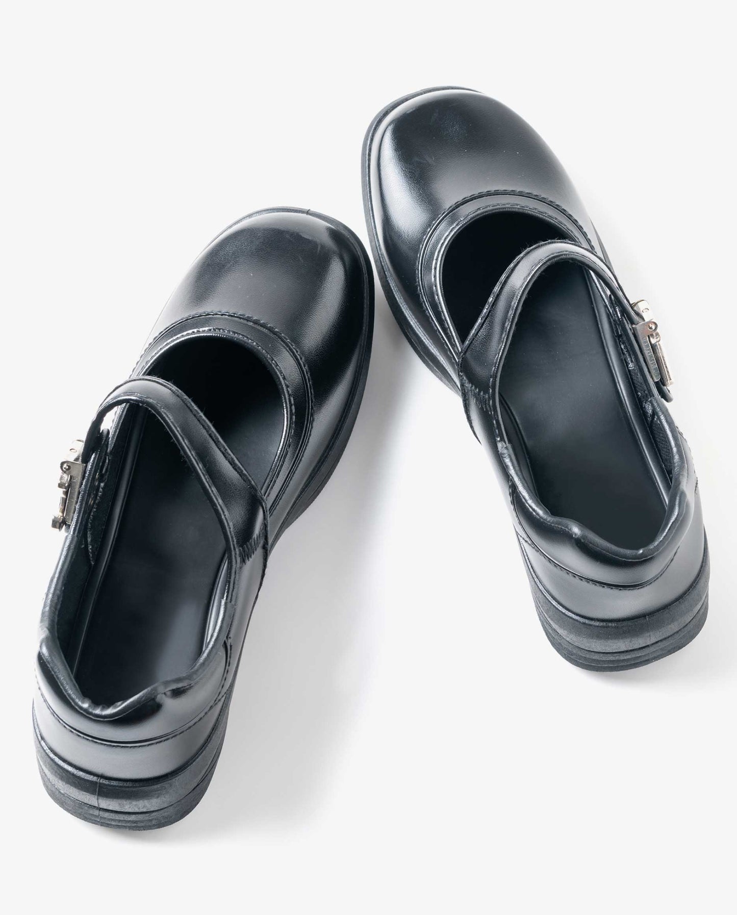 VelocityVogue Black Girl Student Shoes