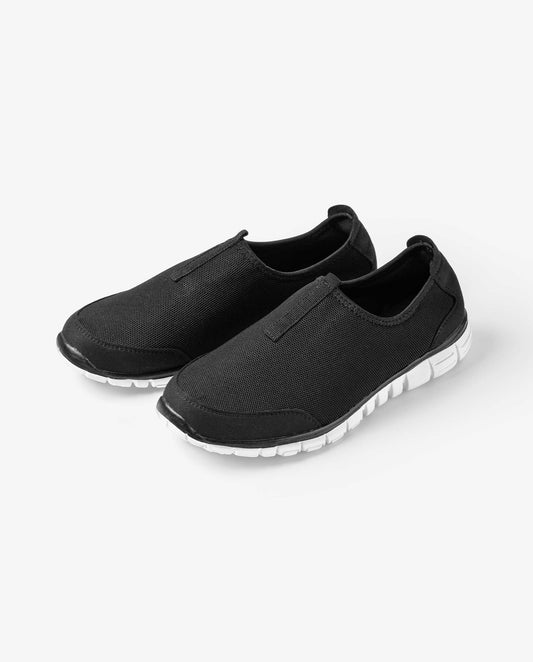 Kids Soled Slip On Cloth Shoes